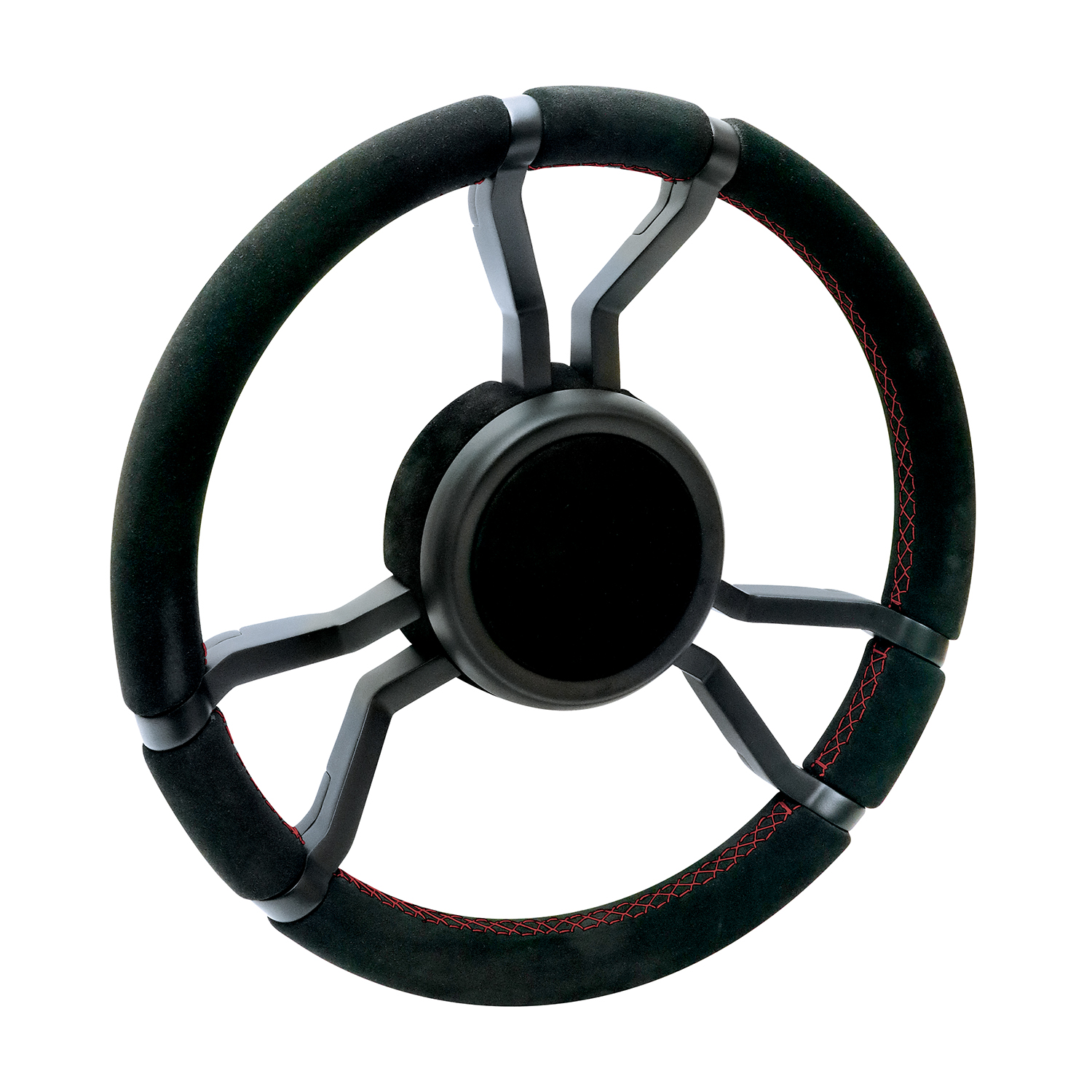 Alcantara covered Livorsi Apex wheel with flat black spokes – LSWA010701FXA01100 Product Image 1