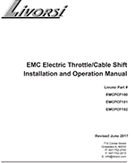 Livorsi side mount throttle for Indmar engines – EMCPCF100 thumbnail image