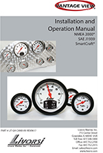 Vantage View Slave Harness for two gauges with 8″ of wire between gauges – VVSH2S – Instruction Sheet thumbnail image