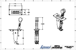 Two lever, bent handles, one throttle, one shift, mechanical operation – STMM11 thumbnail image