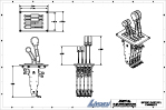 Four levers, bent handles, two throttle, two shift, mechanical operation – STMM22 thumbnail image