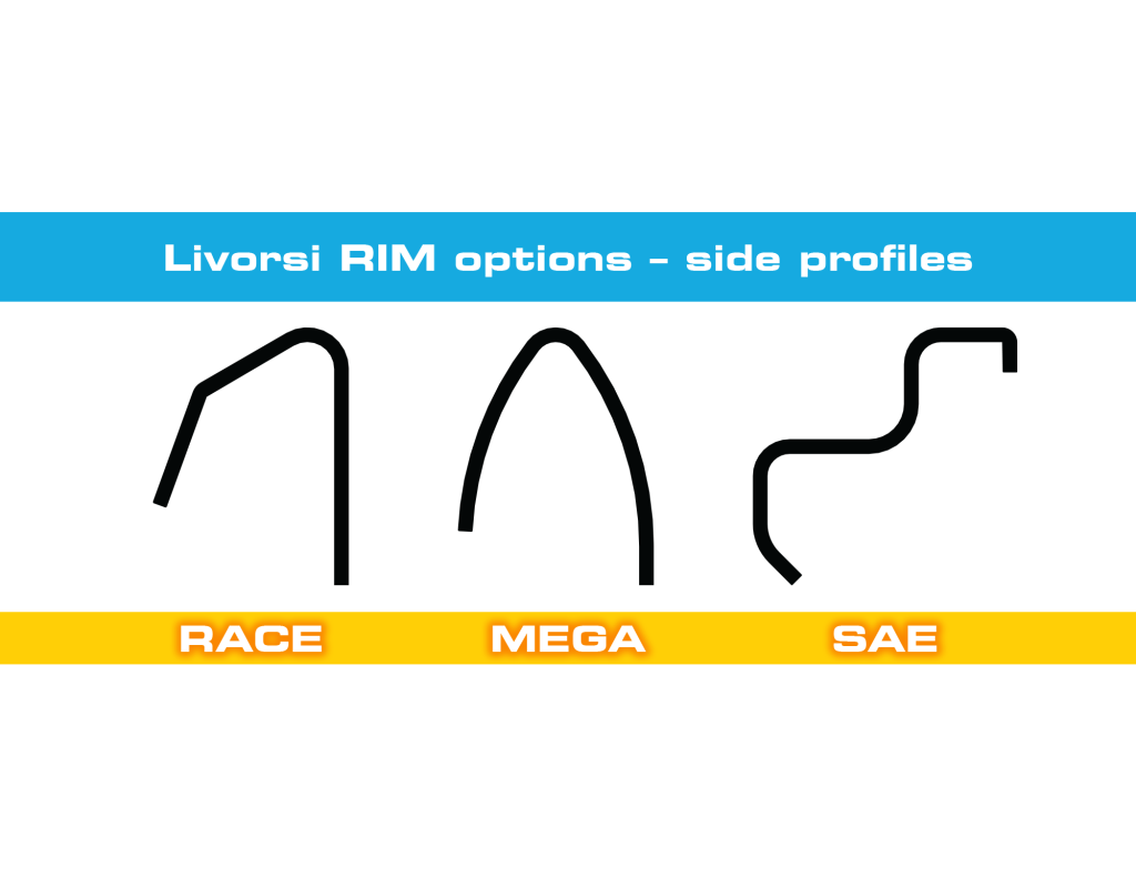 Livorsi rim comparison: mega, race and SAE
